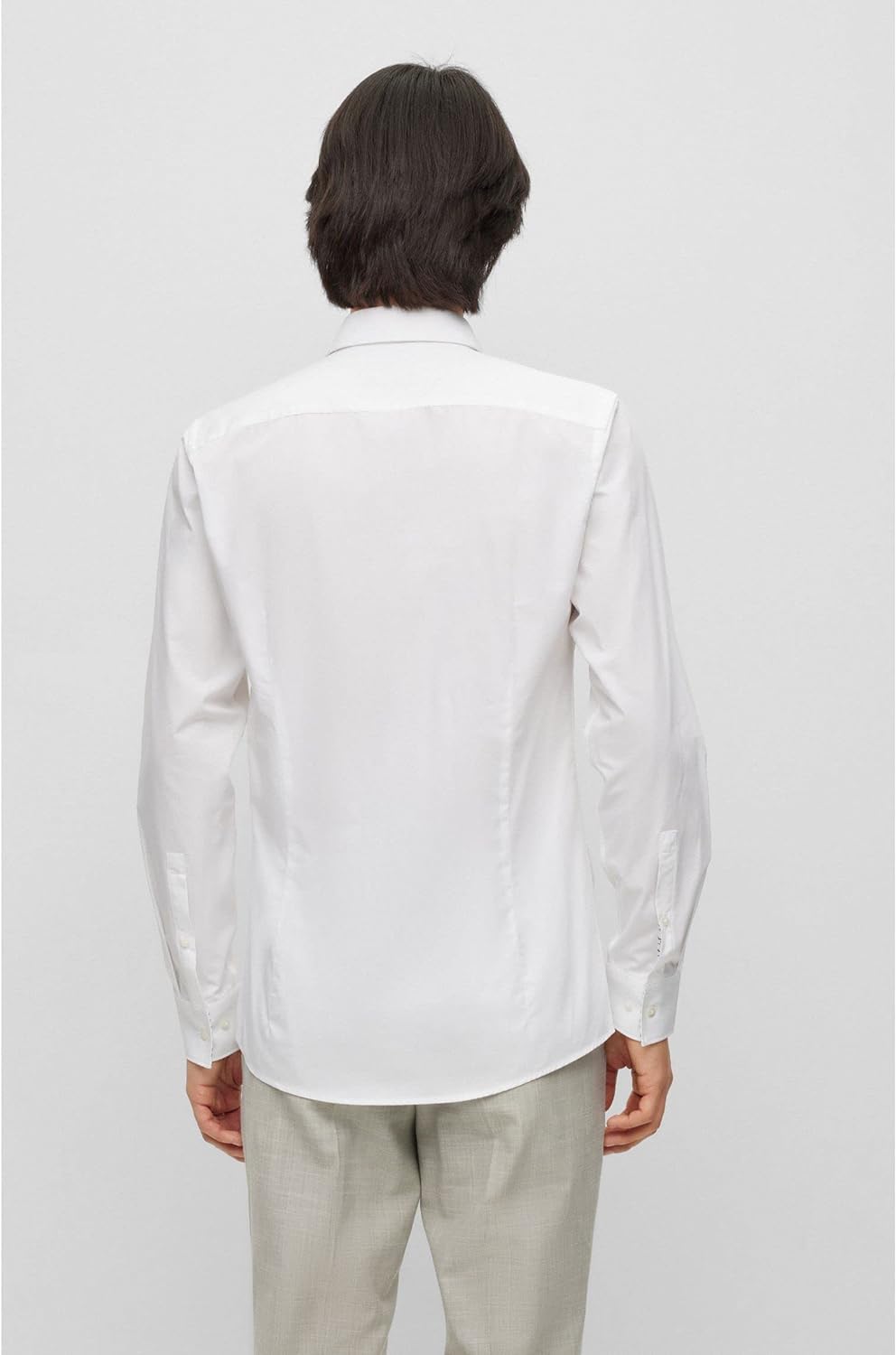HUGO Herren Ekoy Shirt, Open White199, 38 EU