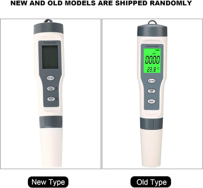 Haofy 3-in-1-Wassertester-TDS-Messgerät, digitales TDS- und PH- und Temperaturmessgerät für Trinkwas