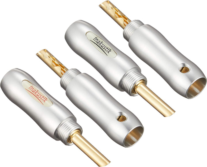 In-akustik Exzellenz Bananenstecker 4er Set