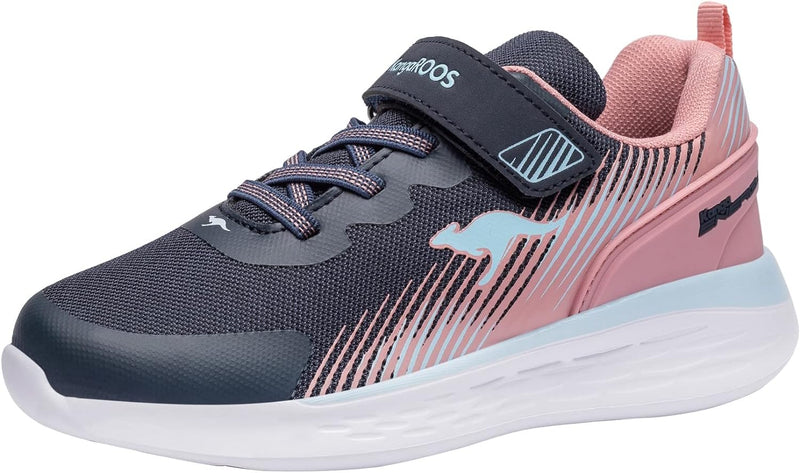 KangaROOS Mädchen Kq-unique Ev Sneaker 28 EU Dk Navy Dusty Rose, 28 EU Dk Navy Dusty Rose