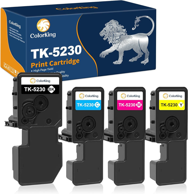 ColorKing TK5230 Toner Kompatibel für Kyocera TK 5230 Ersatz für Kyocera ECOSYS M5521CDW Toner for E