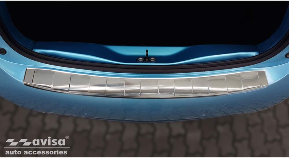 Avisa Edelstahl Heckstossstangenschutz kompatibel mit Renault Zoe II 2019- 'Ribs'