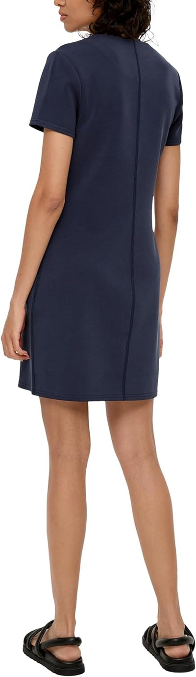 s.Oliver Damen Minikleid 46 Blau, 46 Blau