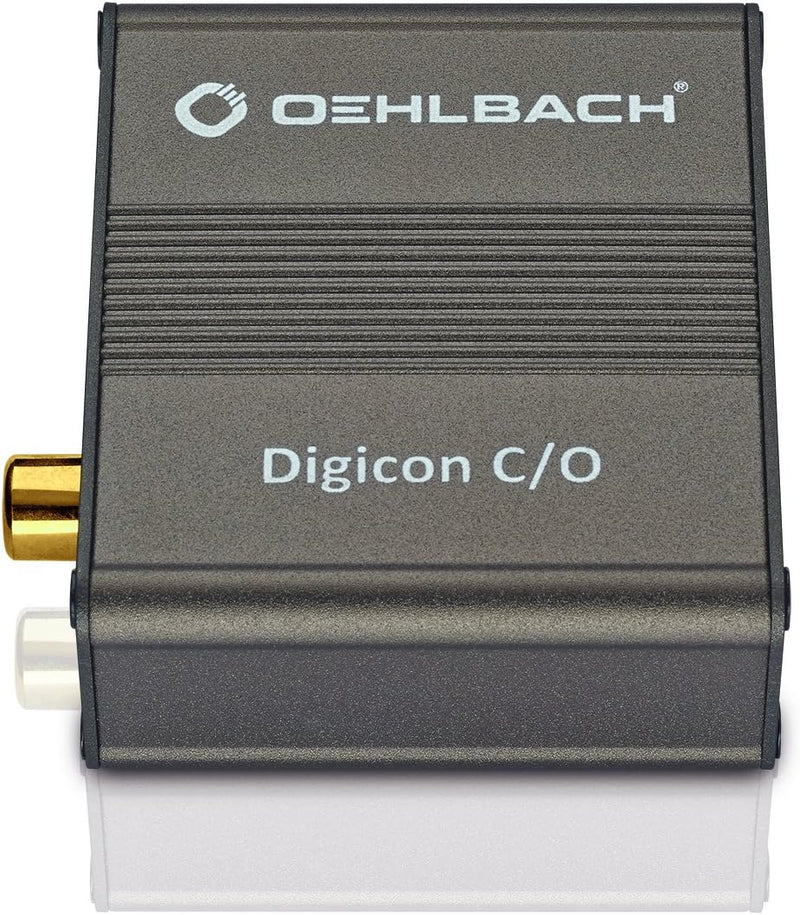 Oehlbach Digicon C/O - Digitaler coaxial-optical Audio-Wandler (Wandlung von Coaxial auf Optischen A