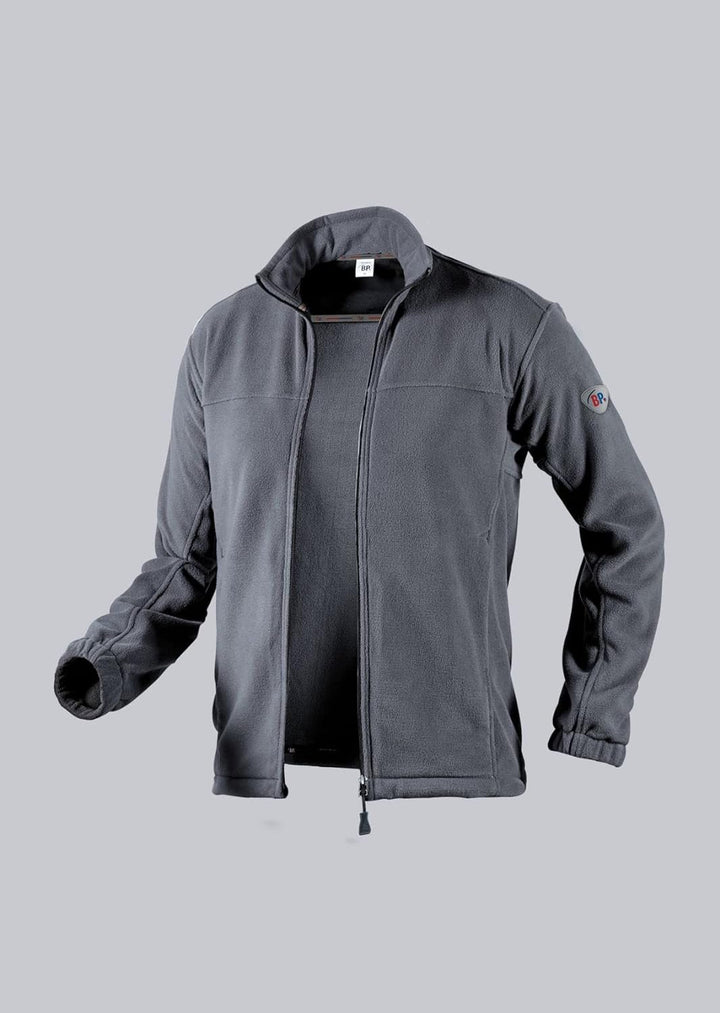 BP 1872-646-53-S Fleece-Jacke, Stehkragen- und Arm-Hebesystem, 270,00 g/m² 100% Polyester, dunkelgra