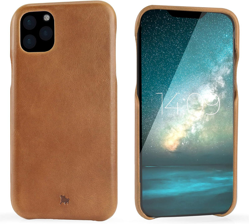 BULLAZO Menor Classic – kompatibel mit iPhone 11 Pro 5,8" Case Handy Schutzhülle aus hochwertigem Le