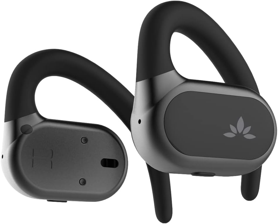 Avantree Breeze – Open Ear Bluetooth 5.2 Bügel Kopfhörer mit Ohrbügeln, Over Ear Design, Kabellos, B