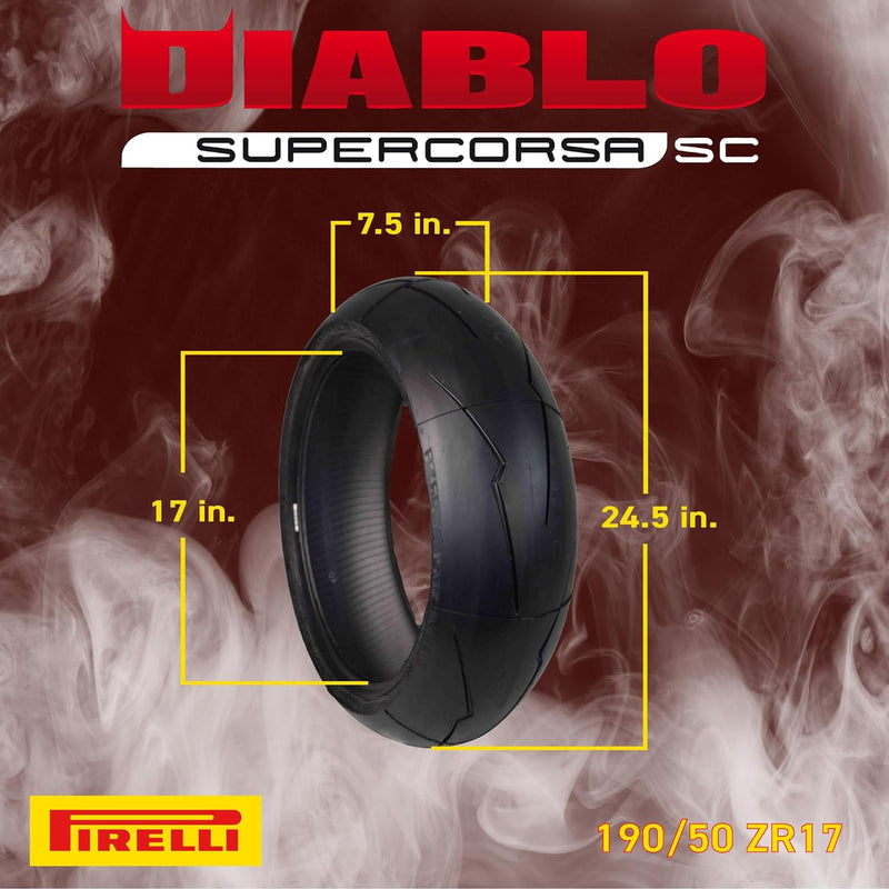 Pirelli (73W) TL TL 73 W, Diablo Supercorsa Sp, 190/50 ZR17 (73W)