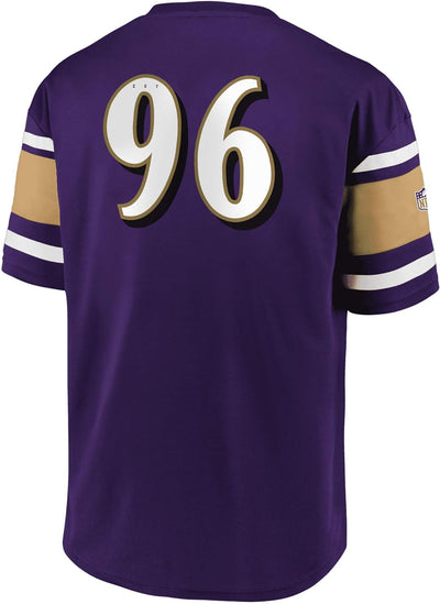 Fanatics Baltimore Ravens T-Shirt Jersey Fanshirt Supporter American Football lila - L