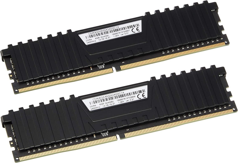 Corsair Vengeance LPX 8GB (2x4GB) DDR4 2400MHz C14 XMP 2,0 High Performance Desktop Arbeitsspeicher