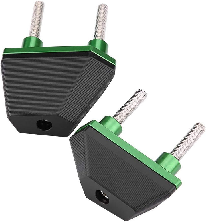 Qiilu 1 Paar Motorrad-Rahmenschieber, Rahmenschieber für fallenden Crash-Pad-Schutz für Z800 Z1000 Z