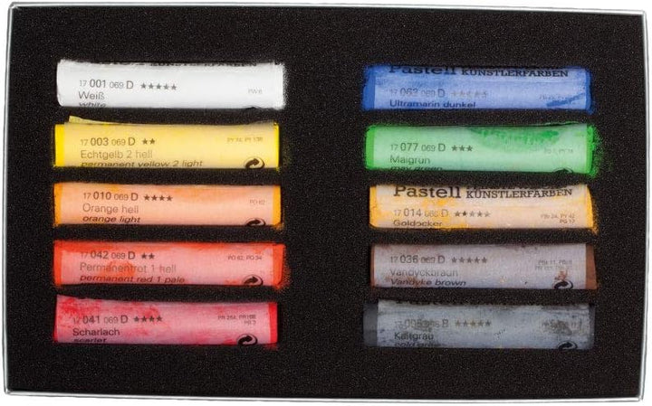 Schmincke Pastellkreiden Starterset 10 Full Stick (77010065)