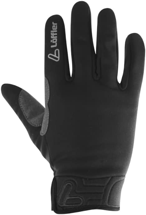 LÖFFLER Ws Warm Handschuhe Schwarz EU 7-7.5, Schwarz EU 7-7.5