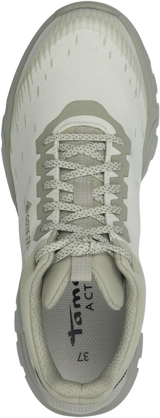 Tamaris Active Damen Gore-TEX Wanderschuh T-1491 1-1-23766-30 normal 36 EU Olive Nubuc, 36 EU Olive