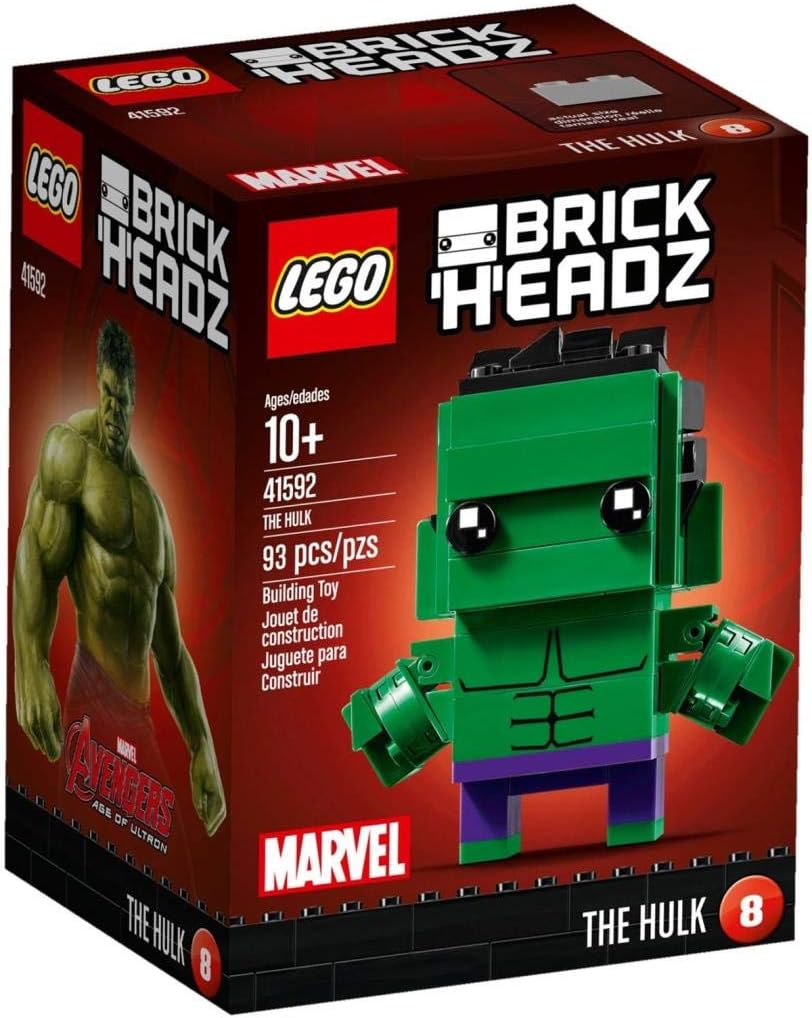 LEGO Brickheadz 41592 - "The Hulk Konstruktionsspiel, bunt 41592 The Hulk, 41592 The Hulk