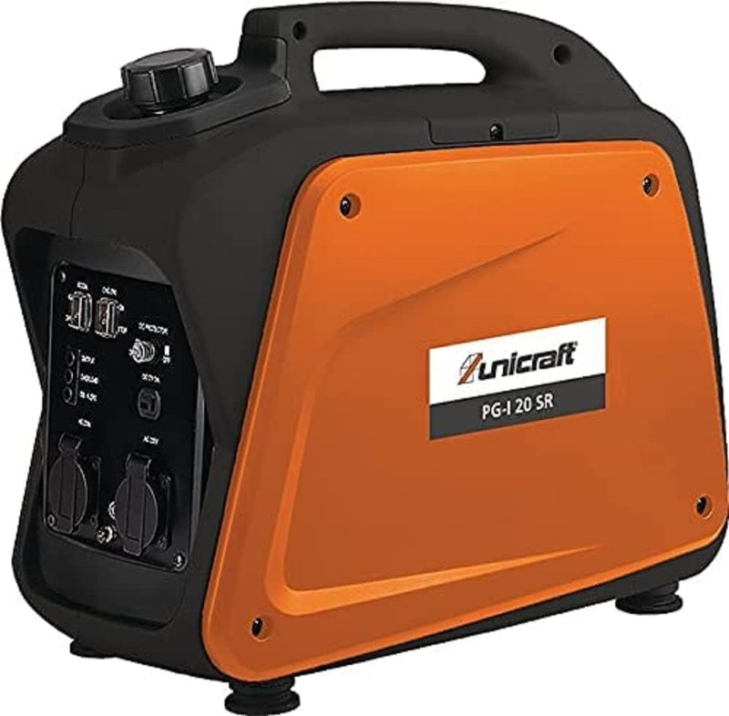 Unicraft Inverter-Stromerzeuger PG-I 20 SR (für Heim, Garten, Camping usw., Überlastschutz, Kraftsto