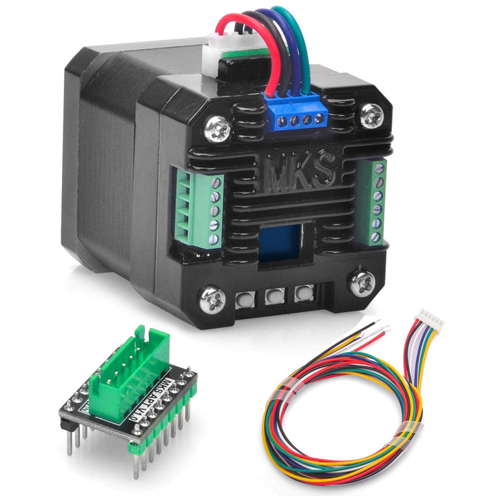 KOOKYE MKS SERVO42D NEMA17 closed loop stepper motor Driver CNC 3d printer for Gen_L FOC quiet and e