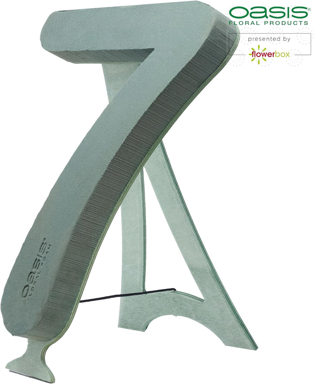 Flowerbox Oasis Steckschaum Bioline Ziffer 7 40cm Steckmasse Steckschwamm