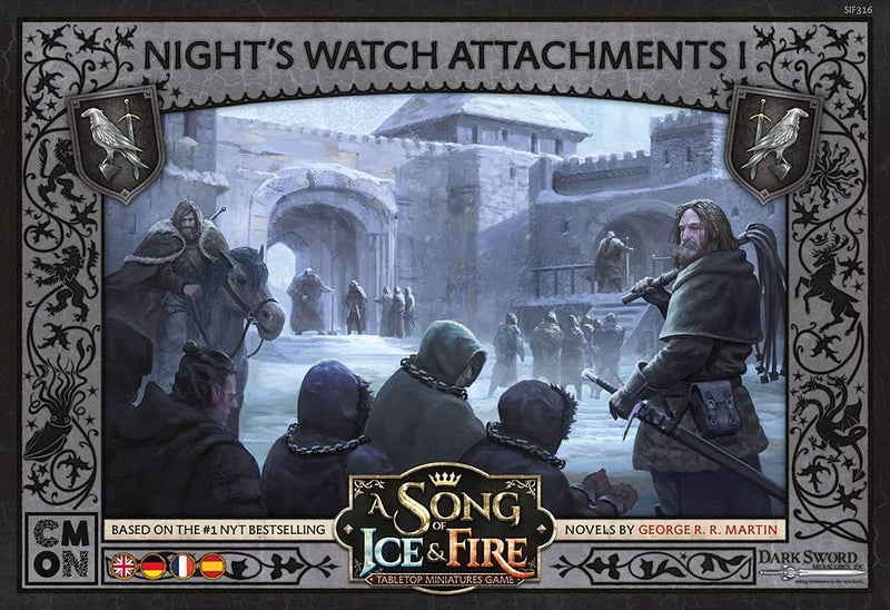 CMON | A Song of Ice & Fire – Verstärkungen der Nachtwache I | Erweiterung | Tabletop | 2 Spieler |