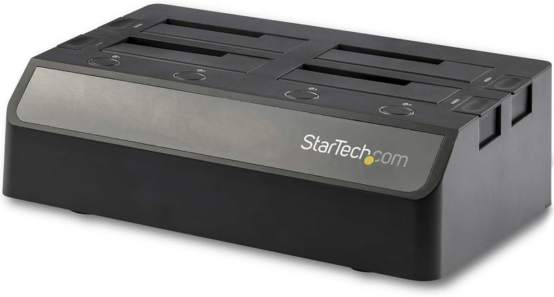 StarTech.com 4 Schacht SATA Festplatten Dockingstation - Für 2,5"/3,5" SSD / HDD - USB 3.1 (10Gbit/s