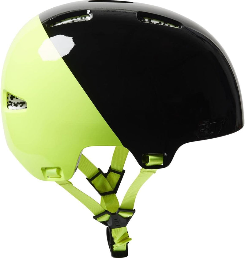 Fox Herren Helmet Flight Pro Prpus, Black/Yellow, M