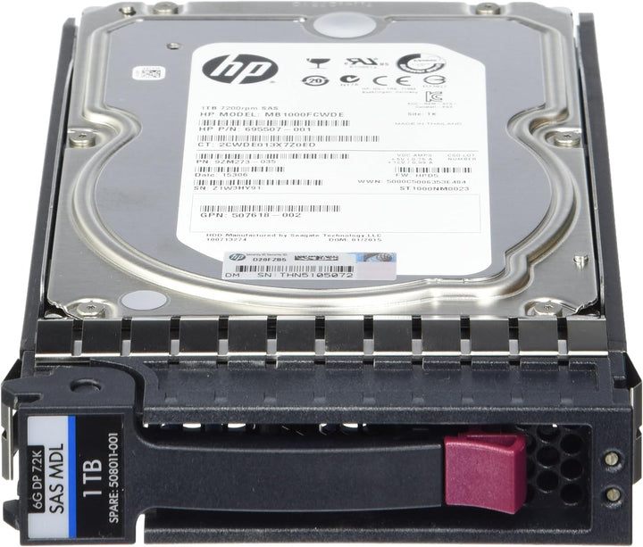 HP Festplatte - 1 TB - intern - 3.5" - SAS - 7200 RPM - (6 GB Flash)