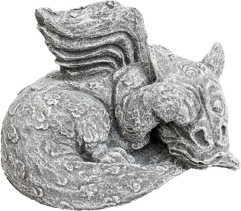 Stone and Style Steinfigur Drache Luca frostfest wetterfest Gartenfigur