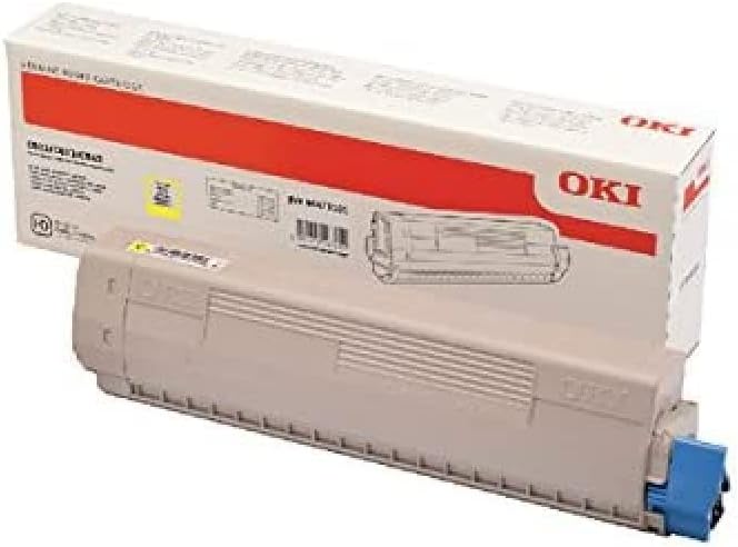Oki 46471101 Original Toner Pack of 1, Gelb, Gelb