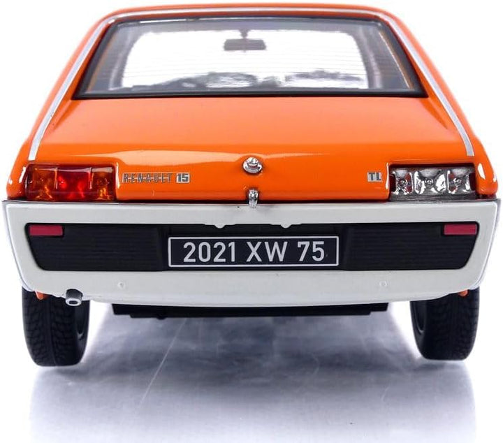 Norev NV185350 1:18 15 TL 1971-Orange Renault Sammelmodell, Multi