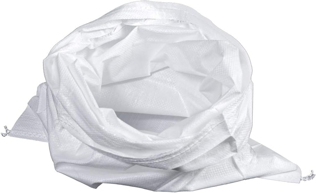 HaGa® Gewebesack 90 x 140cm - 10 Stk. Schwerlastsack PP-Sack Getreidesack weiss, 10