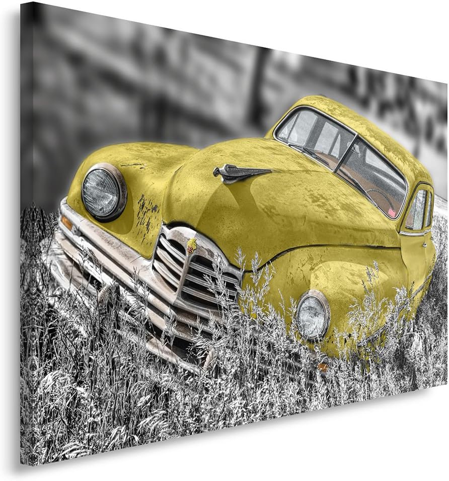 Feeby. Wandbild - 1 Teilig - 80x120 cm, Leinwand Bild Leinwandbilder Bilder Wandbilder Kunstdruck, A