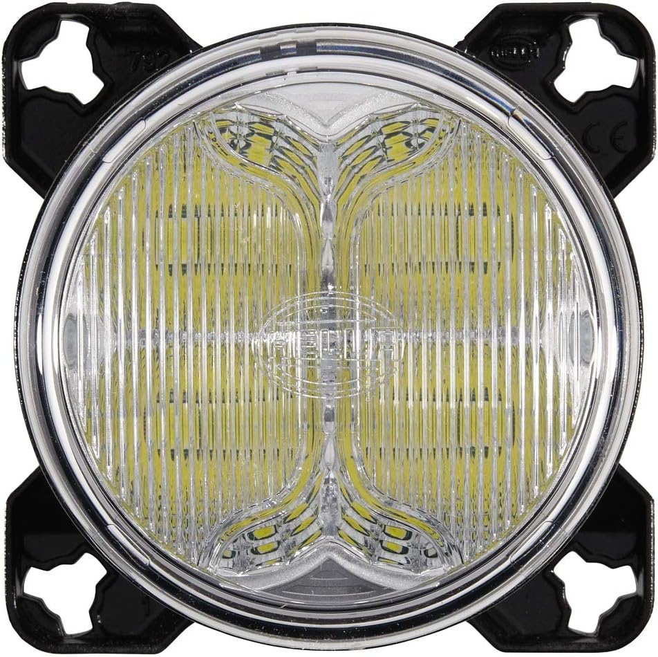 HELLA - LED-Arbeitsscheinwerfer - Modul 90i - 12/24V - Einbau/Schraubanschluss - 4-Punkt Befestigung