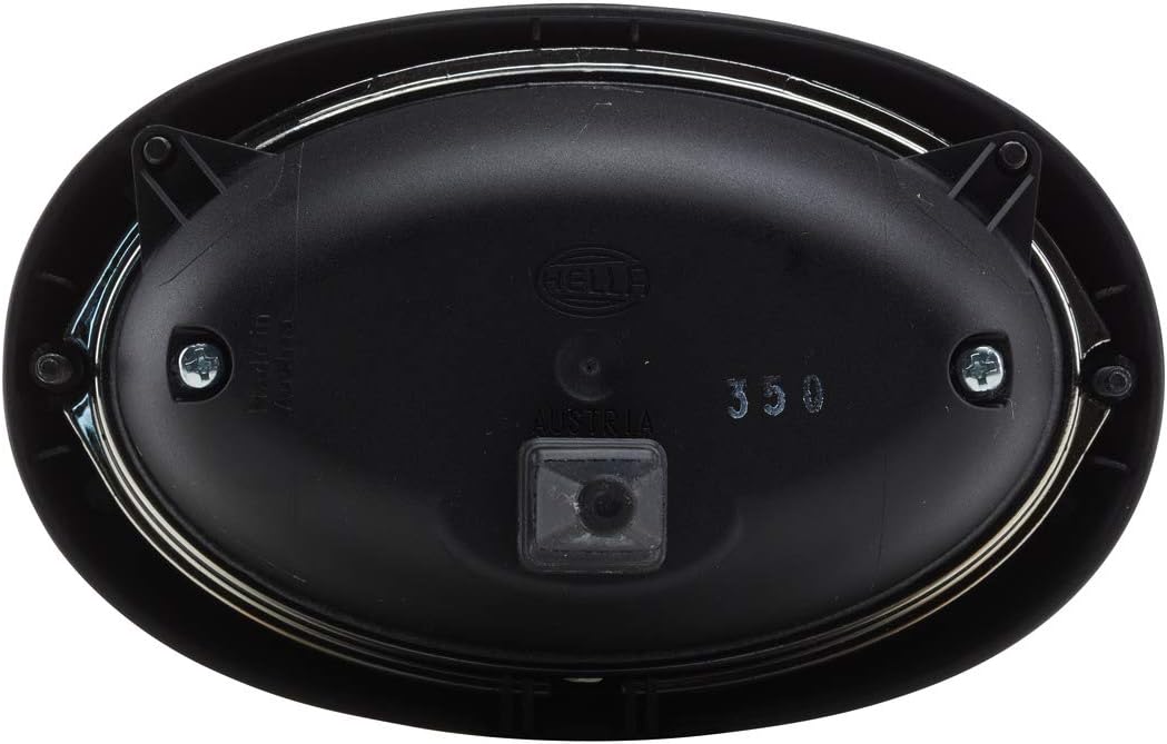 HELLA - Halogen-Arbeitsscheinwerfer - Oval 100 - 12V - Einbau/Schraubanschluss - 2-Punkt Befestigung