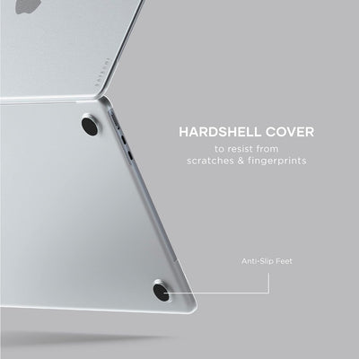 SATECHI Eco Hardshell Case - Kompatibel mit MacBook Air Case (M2, 2022) Modell A2681 – Leicht und Sc