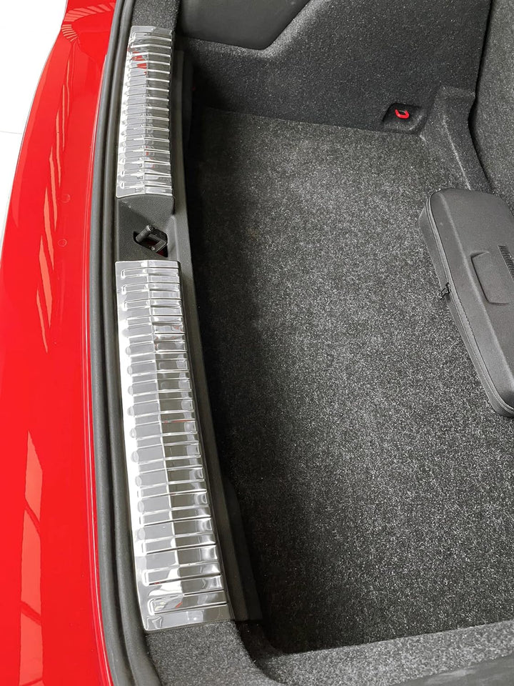 Ladekantenschutz Edelstahl CHROM kompatibel für Skoda Kamiq | BJ ab 2019> | premium Qualität von REC
