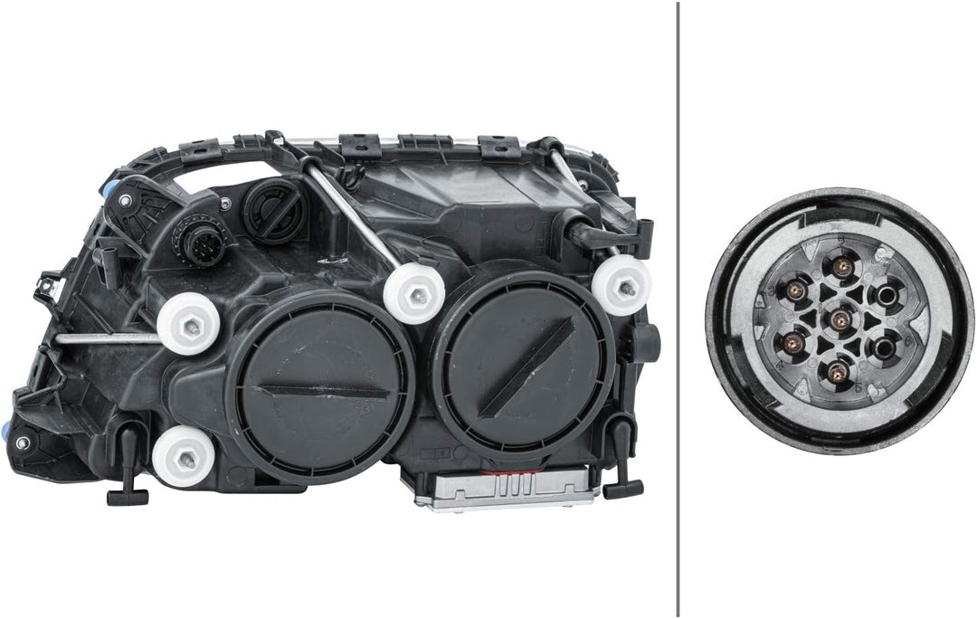 HELLA 1EL 009 513-221 Bi-Xenon-Hauptscheinwerfer - rechts - für u.a. Mercedes-Benz Actros MP3 Rechts
