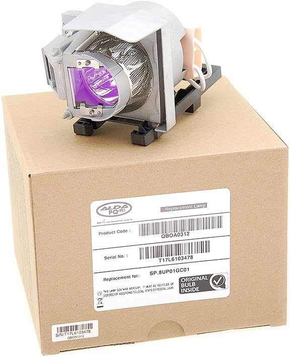Alda PQ Professionell, Beamerlampe kompatibel mit SP.8UP01GC01, BL-FP280I für OPTOMA RW775UTi, W307U