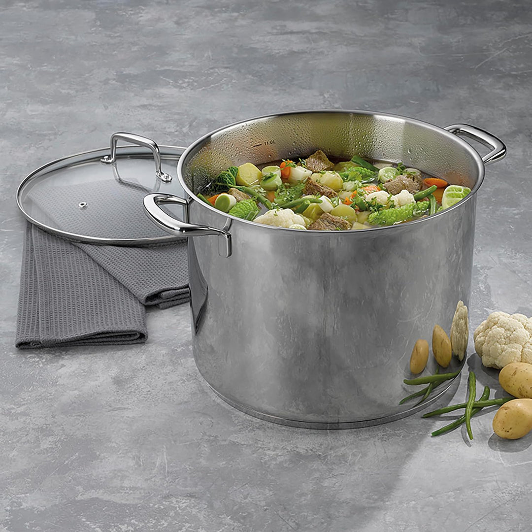 Kela 10178 Flavoria Gemüsetopf, 18/8 Stainless Steel, 12.2 liters 12,2 l, 12,2 l