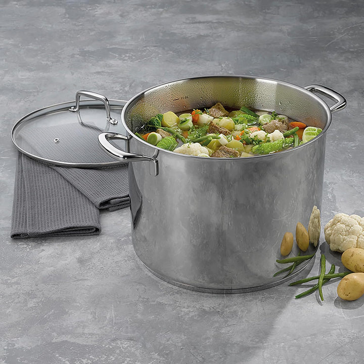 Kela 10178 Flavoria Gemüsetopf, 18/8 Stainless Steel, 12.2 liters 12,2 l, 12,2 l