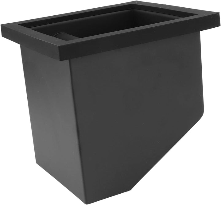 Topiky Kaffee-Klopf-Schlackeneimer, Espresso-Klopfbox Schwarz, Eingebetteter bodenloser Kaffee-Klopf