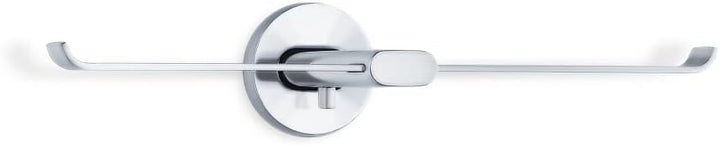 Blomus 68807 WC-Rollenhalter Areo, Edelstahl, 2 Rollen 2 Rollen Matt, 2 Rollen Matt