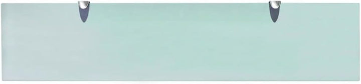 FIRBNUS Wandregal Küche Transparent 2 Stück Schwebende Regale 90x20x0,8 cm Bad Regal Schwebend Regal