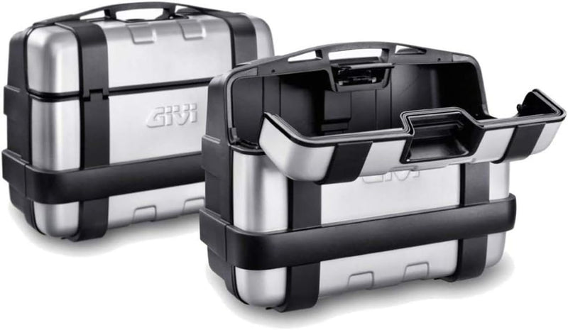 Givi TRK33PACK2 Trekker Koffer Satz Monokey mit Alu Cover
