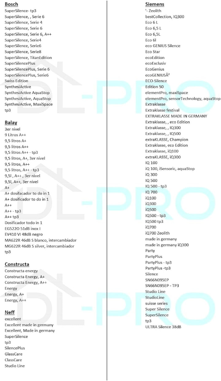 DL-pro Magnetventil-Reparatursatz für Bosch Siemens 645701 00645701 Füllventil Ventil Aquastopventil