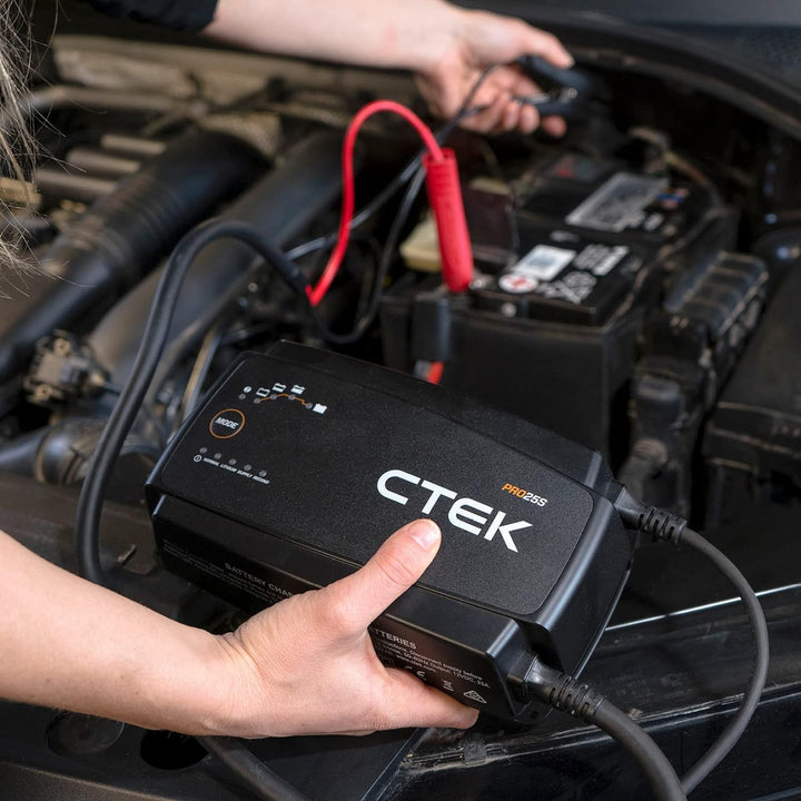 CTEK PRO25S, 25A, Batterieladegerät 12V Und Stromversorgung, Batteriepfleger, Ladegerät LiFePO4, Lit
