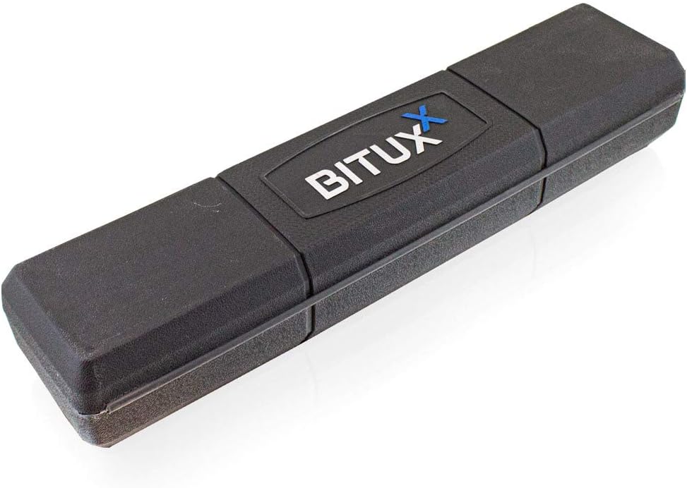 Bituxx® Drehmomentschlüssel Set 1/2" 40-210 Nm Ratsche Drehmoment Schlüssel inkl Felgenschutz Schlag