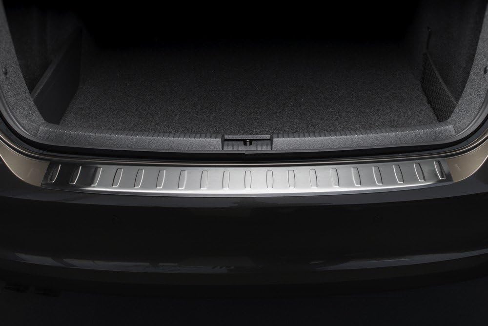 Avisa Edelstahl Heckstossstangenschutz kompatibel mit Mercedes E-Klasse W212 Kombi 2009-2014 'Ribs'