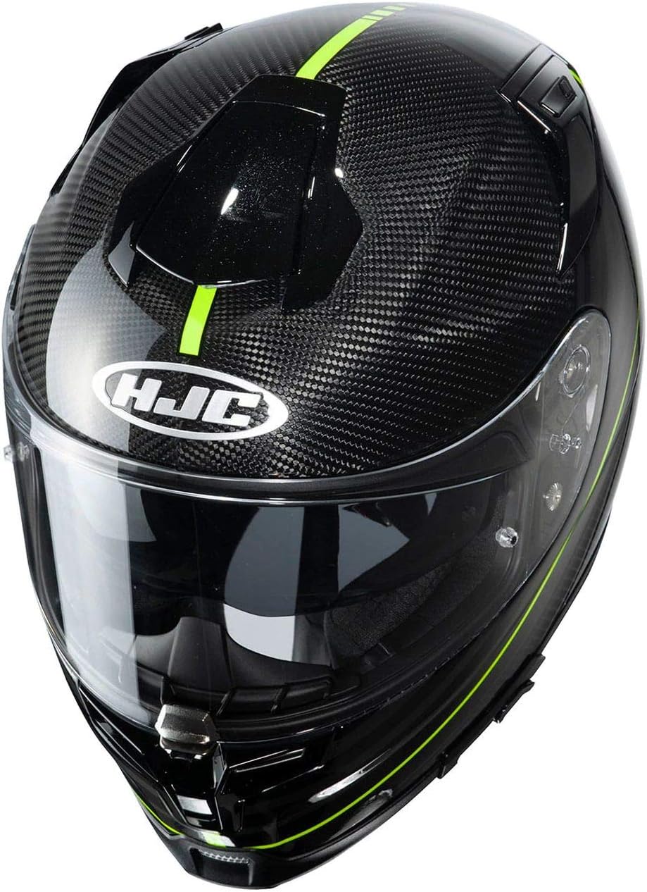 HJC Helmets Herren Nc Motorrad Helm, Schwarz/Rot, S