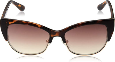 Guess Unisex-Erwachsene GU7523 52X 56 Sonnenbrille, Braun (Avana Scura/Marrone Specchiato), 56