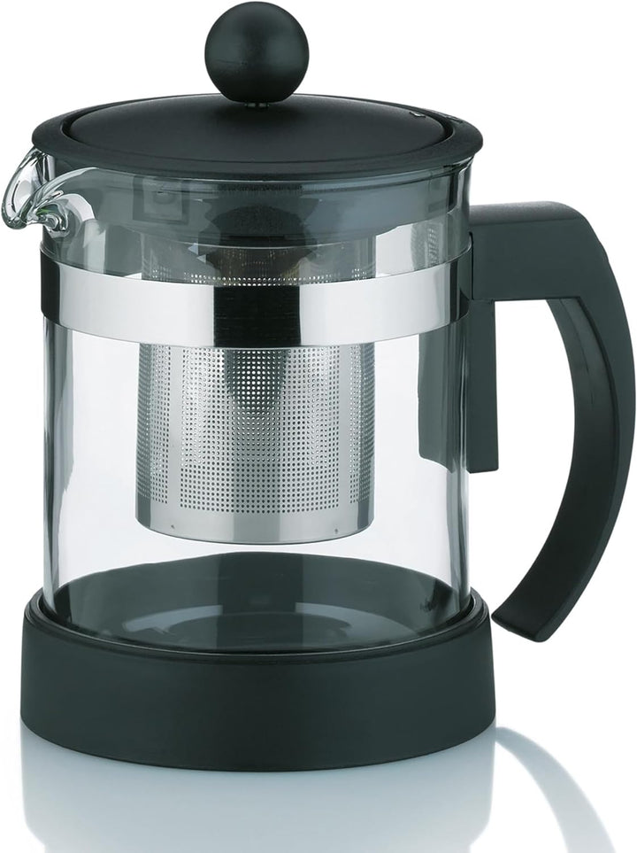 Kela 11457 Teekanne aus Glas mit Edelstahl-Siebeinsatz, 0.7 l, Auron 0,7 L Auron, 0,7 L Auron